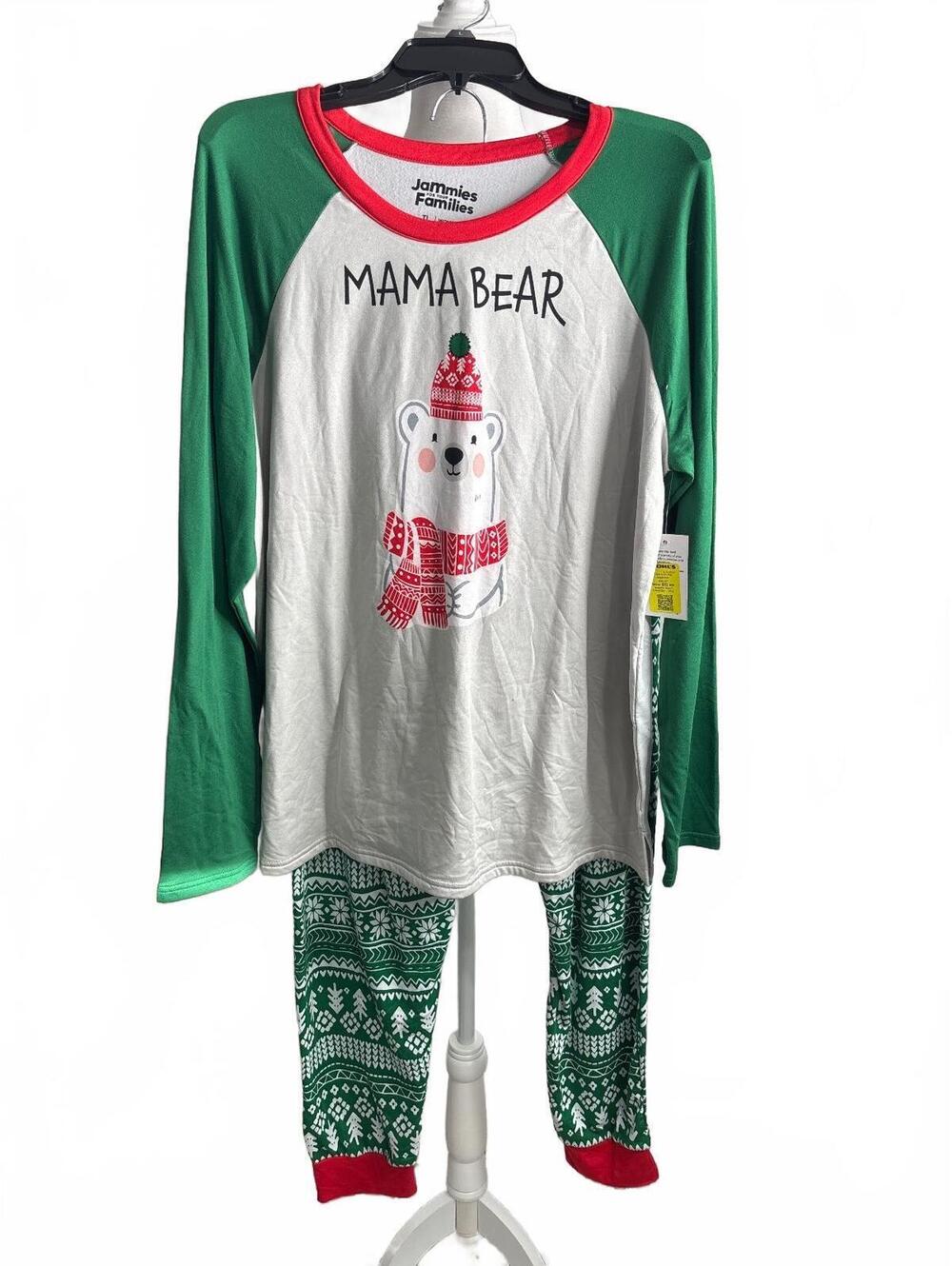 Jammies For Your Families Mama Bear 2-Piece Women's Sleep Set TL